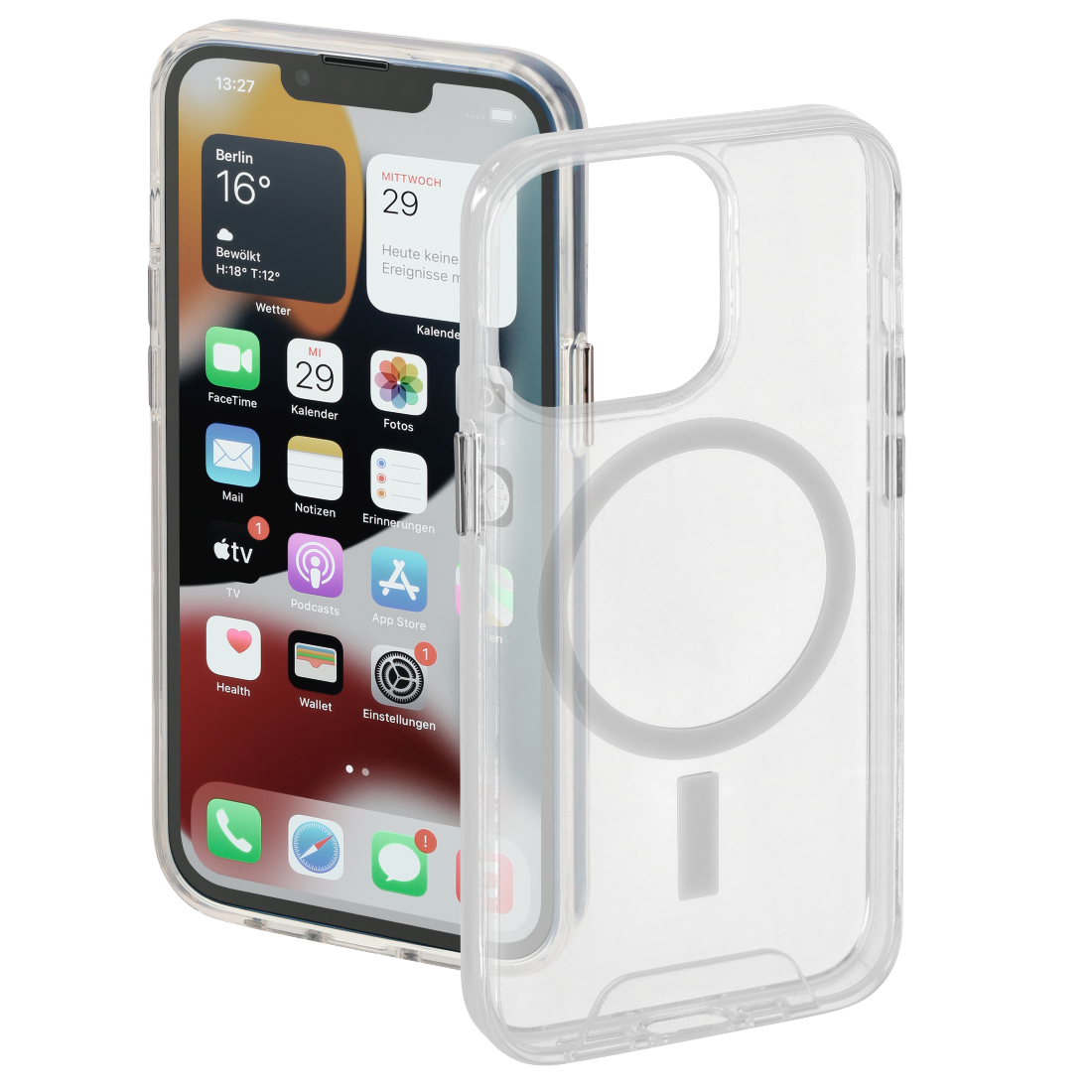Hama 00215561 Transparante TPU Hoes voor Apple iPhone 14 Pro Max
