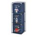 Well Home Ladekast met 3 planken van metaal, H.102 cm