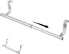 Ibenzoa® Support de serviette robuste et réglable en acier inoxydable - Design multifonctionnel