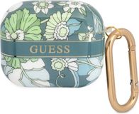 GUESS AirPods 3 Case - Floral with Ring - Multicolor