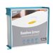 LUCID Premium rayon van bamboe jersey matrasbeschermer - ultrazacht - waterdicht - wit Twin