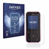 Savvies - Screenprotector voor Vtech Kidizoom Snap Touch - Folie Beschermfolie transparant 6 Stuks