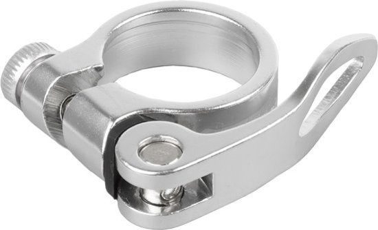 Mirage Zadelpenklem Met Snelspanner 31,8 Mm Zilver