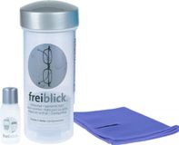 Brillenbad Claudius Cosmetics B.V. Brillenbad Schudbad Luxe Set – Met Reiniger 50 ml en Microvezeldoek - Cadeau - Zilver