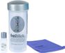 Brillenbad Claudius Cosmetics B.V. Brillenbad Schudbad Luxe Set – Met Reiniger 50 ml en Microvezeldoek - Cadeau - Zilver