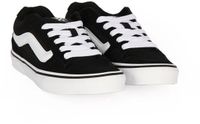 Vans Caldrone Dames Sneaker Suède Zwart Wit