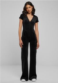 Urban Classics Combinaison en velours Femmes Noir 3XL