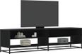 Maison Exclusive - meuble TV, noir, 180,5 x 40 x 46 cm, bois composite