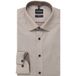 OLYMP Overhemd Level 5 Loose Hooks Taupe - Maat 41