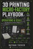 3D Printing Micro-Factory Playbook, Volume 3: Fleet Maintenance, Inventory, Fulfillment, Scaling & the Complete Operations Workbook