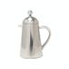 La Cafetière Havana roestvrij staal dubbelwandig cafetière, drie kopjes, geschenkdoos, zilver