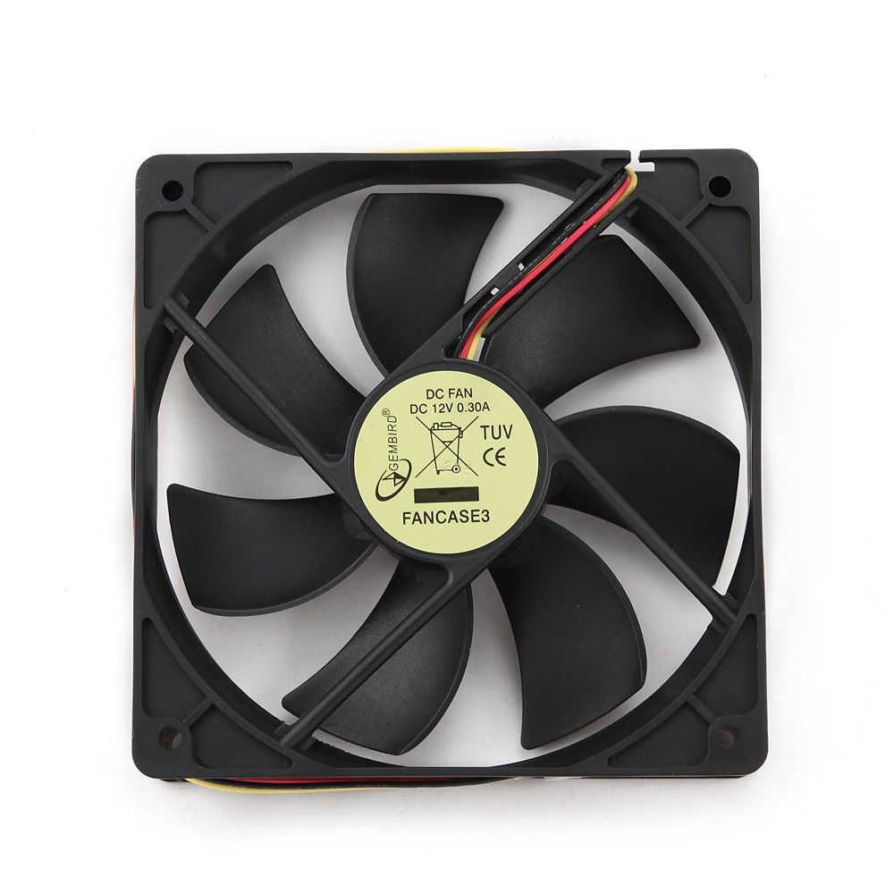 Gembird FANCASE3 - Case Fan - Zwart
