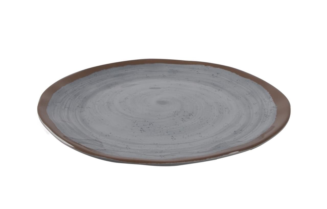 Bo-Camp Dinerbord - Halo - 4 stuks - Grijs