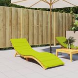 VidaXL Ligbedkussens oxford stof (100% polyester) heldergroen