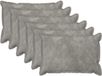 vidaXL Kussensloop HOUTEN Lichtgrijs 50 x 75 cm (6 stuks)
