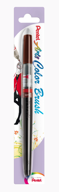 Pentel XGFL-141X - Markeerstift - Zwart, Bruin
