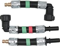 KS Tools 150.1867 Adapterset 3-dlg SAE 10 x 20 mm (groen)