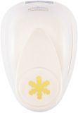 Vaessen Creative Figuurpons Sneeuwvlok - 9 x 10 mm - Motiefpons
