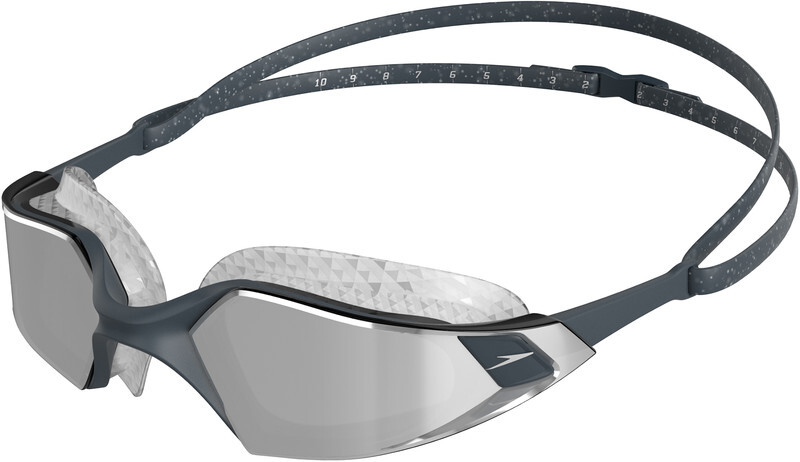 Speedo Aquapulse Pro Mirror Goggles, oxid grey/silver/chrome