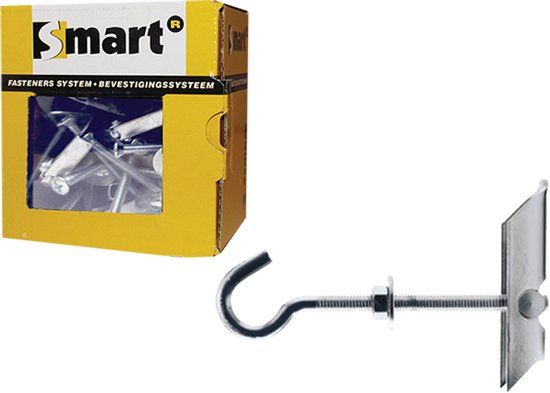 pgb-Europe SMART Kipankers + haak M5x100 Zn