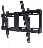 Amazon Basics Tv-muurbeugel, buigbaar, horizontale zuil-installatie, voor tv's van 32 tot 86 inch, 81,2 tot 218 cm, zwart
