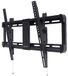 Amazon Basics Tv-muurbeugel, buigbaar, horizontale zuil-installatie, voor tv's van 32 tot 86 inch, 81,2 tot 218 cm, zwart