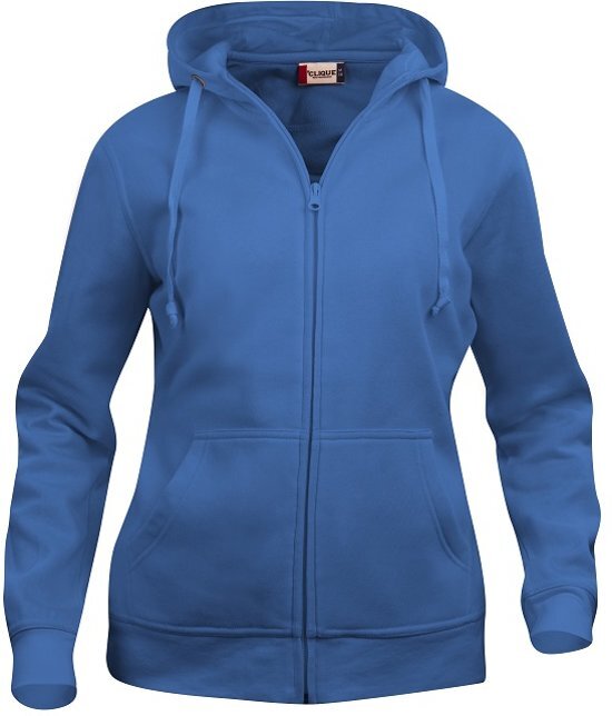 Clique - Sweatshirt met Capuchon - Dames - Maat M - Kobalt