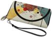 Goebel - Wassily Kandinski | Portemonnee Cirkels in een cirkel | Kunstleer - 3 vakken - 19cm