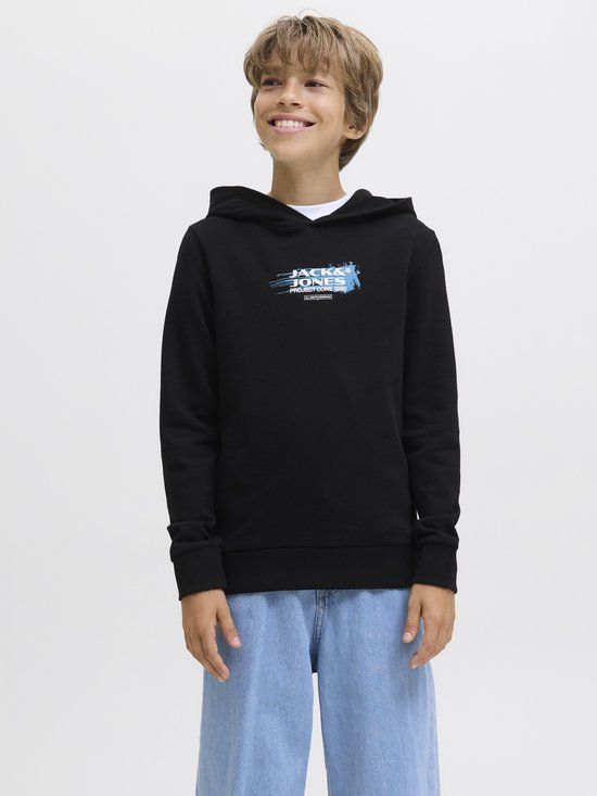 Jack&Jones kids jongens trui CONDOR Black Regular Fit