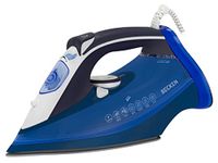 Becken Kledingstrijkijzer, 3000 W, keramische zool, stoomstoot 120 g, zelfreinigend, blauw