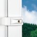 ABUS 3010 W KD EK Veiligheidsslot Wit Metaal