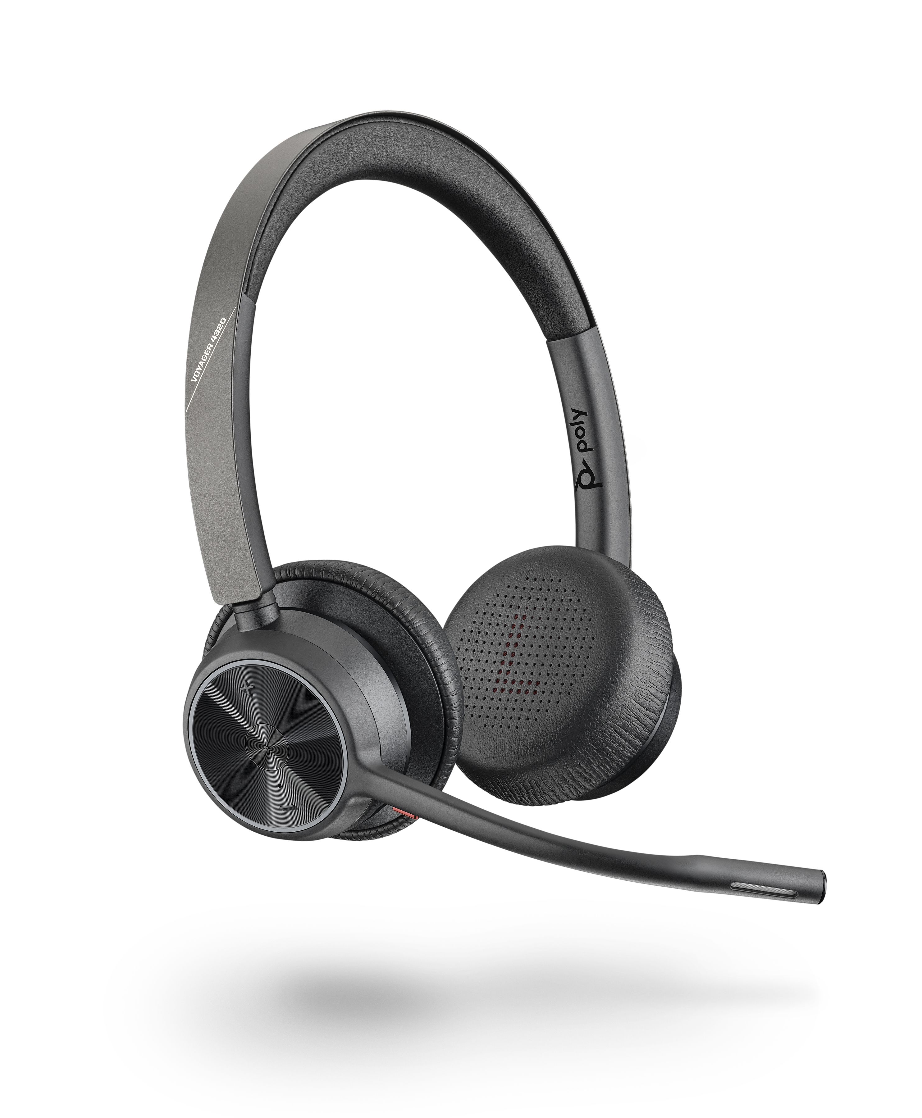 POLY Voyager 4320 UC Headset - Draadloos - Bluetooth - Zwart
