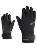 Ziener Klenn-Z GTX PR handschoenen - Zwart - Leer/Polyester - Gore-Tex - Klittenband - Maat 6,5