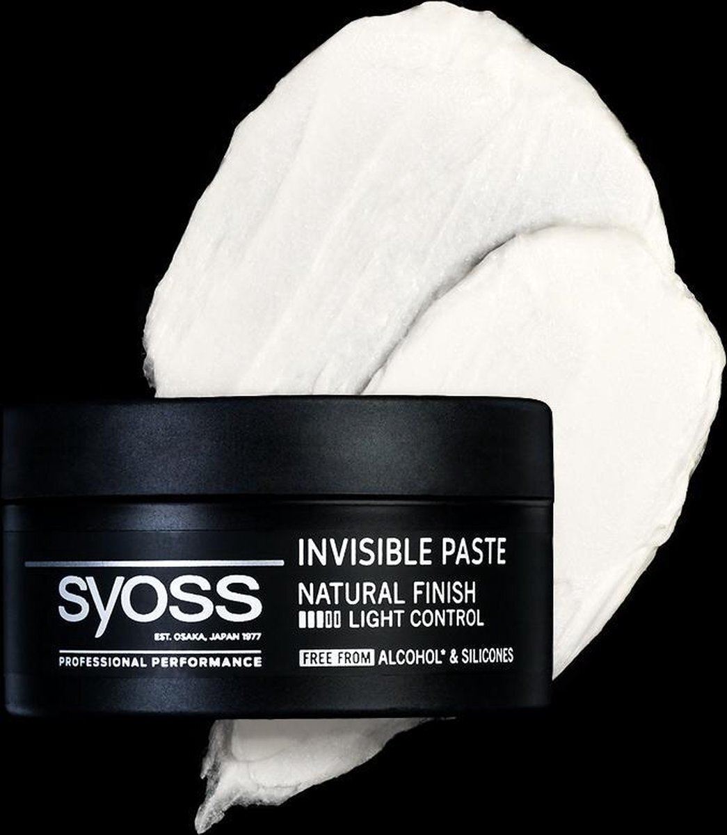 Syoss Invisible Hold Paste 6x 100ml - Voordeelverpakking