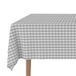 Martina Home Vichy Tafelkleed TEFLONIERT, lichtgrijs, 200 x 140 cm