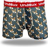 Unabux Boxer BLACK WHITE RABBIT