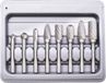 Roterende SPTA Roterende freesset, 6 mm, 8 stuks freesset van wolfraamstaal, roterend gereedschap voor graveren, boren, slijpen, polijsten van metaal, voor het snijden van hout, metaal, marmer