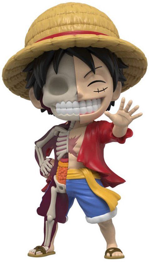 Mighty Jaxx One Piece XXRAY Figure FHD Wanted Series - Luffy 15 cm