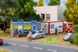 FALLER 180338 - bureaucontainer politie en DRK - spoorbreedte Z