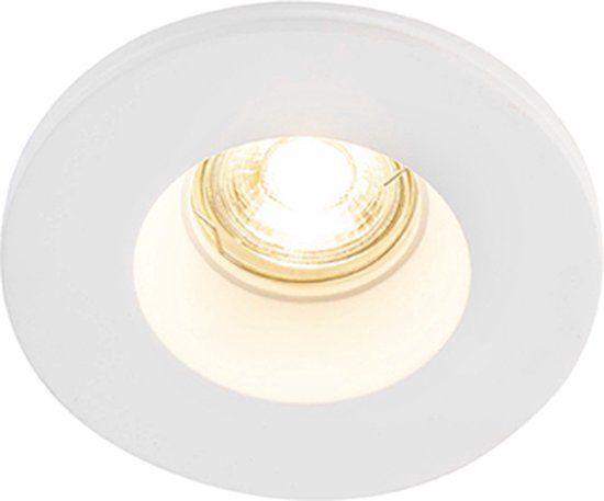 QAZQA Gypsy - Round Recessed Spot - 13cm - White