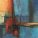Your Decoration B.V. Kunstdruk Bea Danckaert - Abstract Night 30x30cm