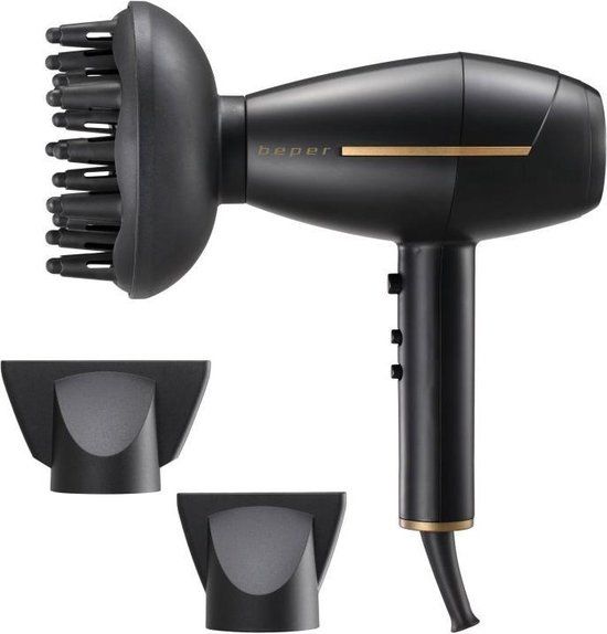 Beper 40.406 - Haardroger - 2400W - Zwart