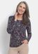 Goldner Shirt Viscose-shirt met paisley-print
