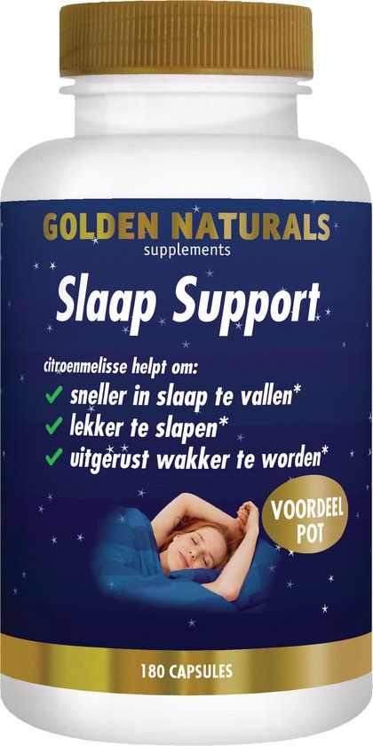 Golden Naturals Slaap Support - 180 veganistische capsules