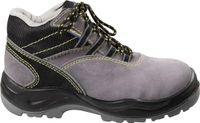 Goodyear S1P metalen veiligheidsschoenen in zwart en grijs suèdeleer, maat 37