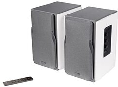 Edifier R1380DB luidspreker voor studiobibliotheek (actief), IR-afstandsbediening, Bluetooth 5.1 APTX, RCA-ingangen, optische en coaxiale aansluitingen, geïntegreerde versterker, 42 W RMS