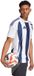 adidas teamwear adidas T-shirt Heren Striped 24 Jersey Wit-Blauw - Maat XL