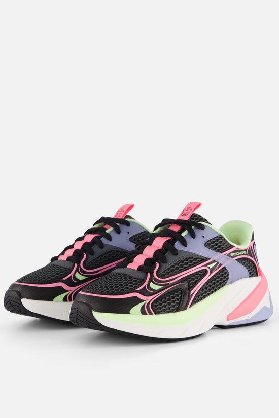 Skechers S2K Sneakers Zwart Synthetisch