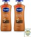 Vaseline 2 x Lait Corporel Éclat Cacao - Nourrissant Intensif - 600 ml