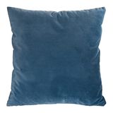 Eurofirany Velvet Kristi Kussenslopen Sofakussen Sierkussen (donkerblauw) 45x45 cm 1x kussensloop